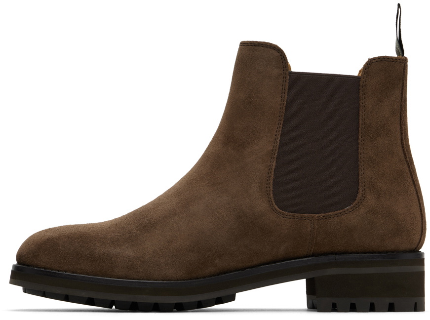 Polo Ralph Lauren Brown Bryson Chelsea Boots