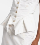 Vivienne Westwood Monday floral cotton-blend vest
