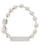 MM6 Maison Margiela - Logo-engraved bracelet