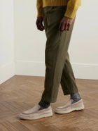 Officine Creative - Bones 002 Suede Loafers - Neutrals
