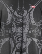 Diesel Mens T-shirt Charcoal