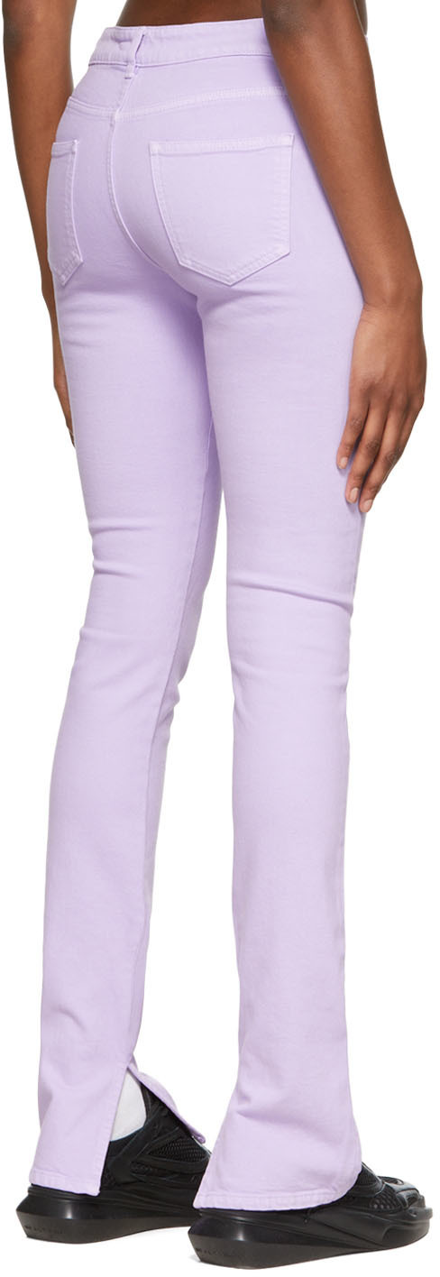 1017 ALYX 9SM Purple Cotton Jeans