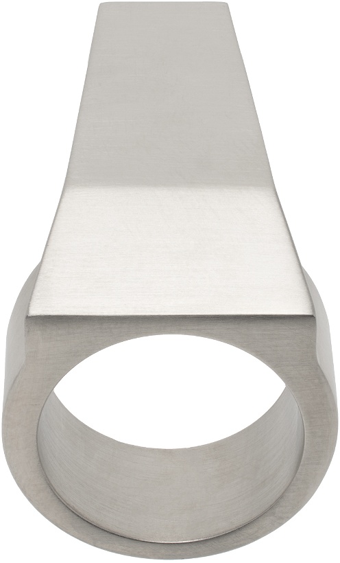 Photo: Rick Owens Silver Trunk Ring