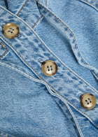 Paige Maliah Denim Jumpsuit Light Blue
