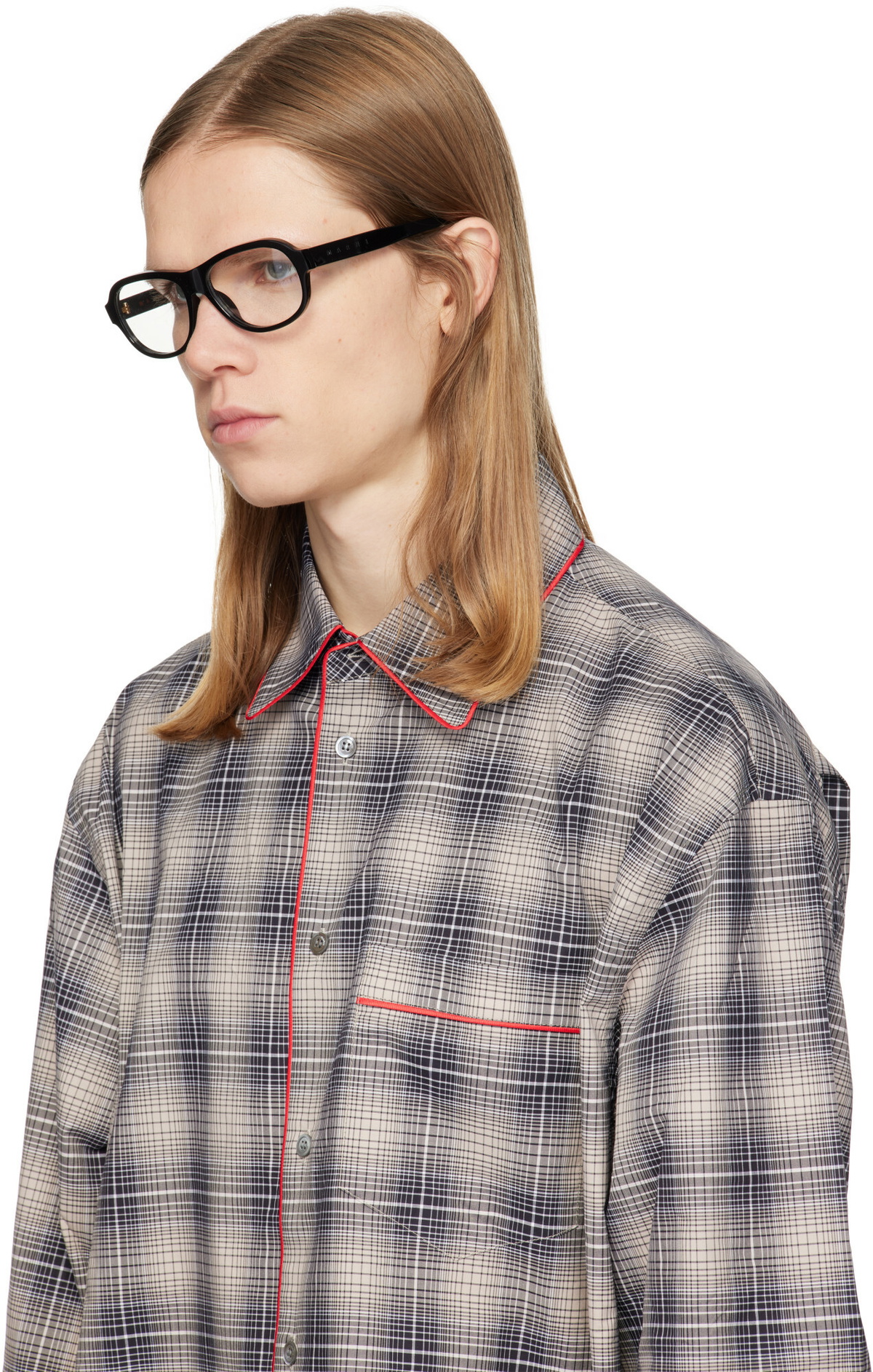 Marni Black Azotl Glasses