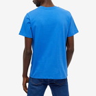 A.P.C. Men's Raymond Logo T-Shirt in Royal Blue