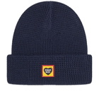 Human Made Men's Waffle Beanie Hat in Navy 