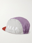 MAAP - Allied Logo-Print Colour-Block Cotton-Twill Cycling Cap