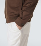 Brioni Cashmere and wool blouson jacket