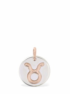 DODO - 9kt Rose Gold & Silver Taurus Charm