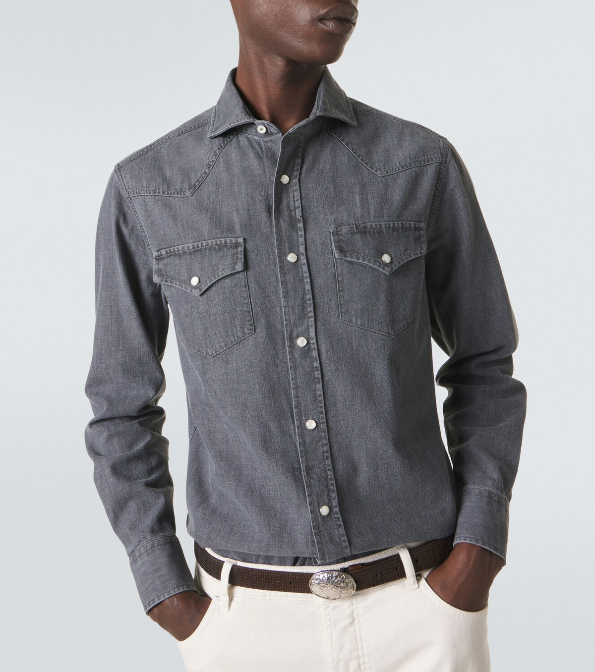 Brunello Cucinelli Denim shirt
