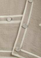 Tory Burch Kendra Wool Cardigan Grey