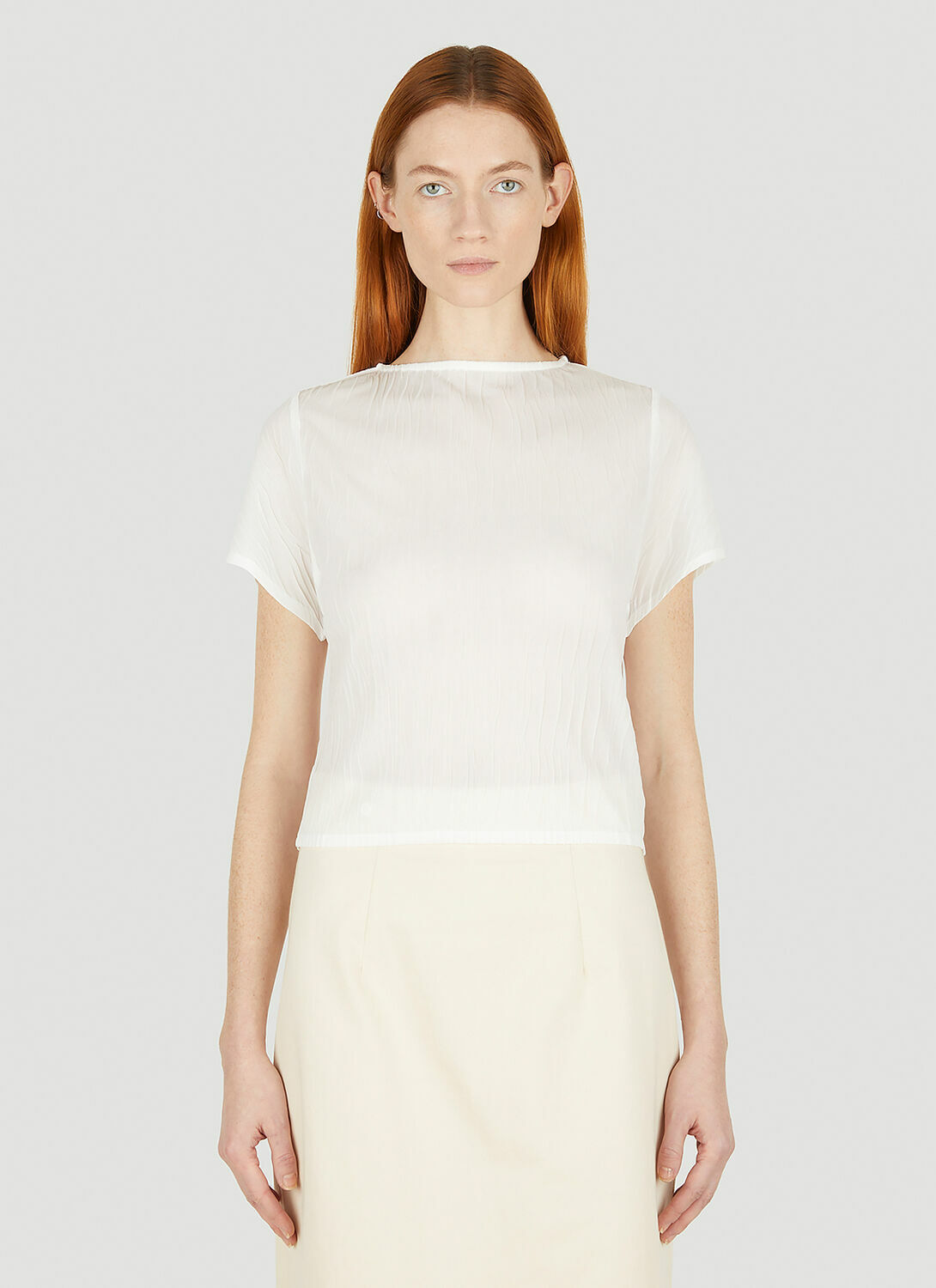 Wynn Hamlyn Crinkle Top