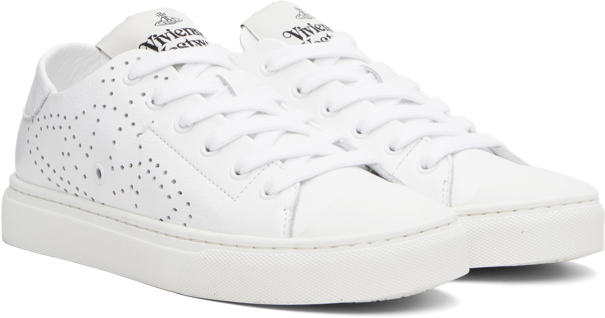 Vivienne Westwood White Soft Punch Sneakers
