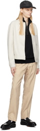 ZEGNA Black Half-Zip Sweater