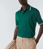 Dolce&Gabbana Silk polo shirt