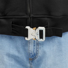 1017 ALYX 9SM Men's Belted Buckle Zip Hoodie in Black