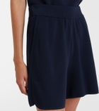 Max Mara Knitted crêpe shorts