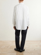 A.PRESSE - Cotton-Poplin Shirt - White