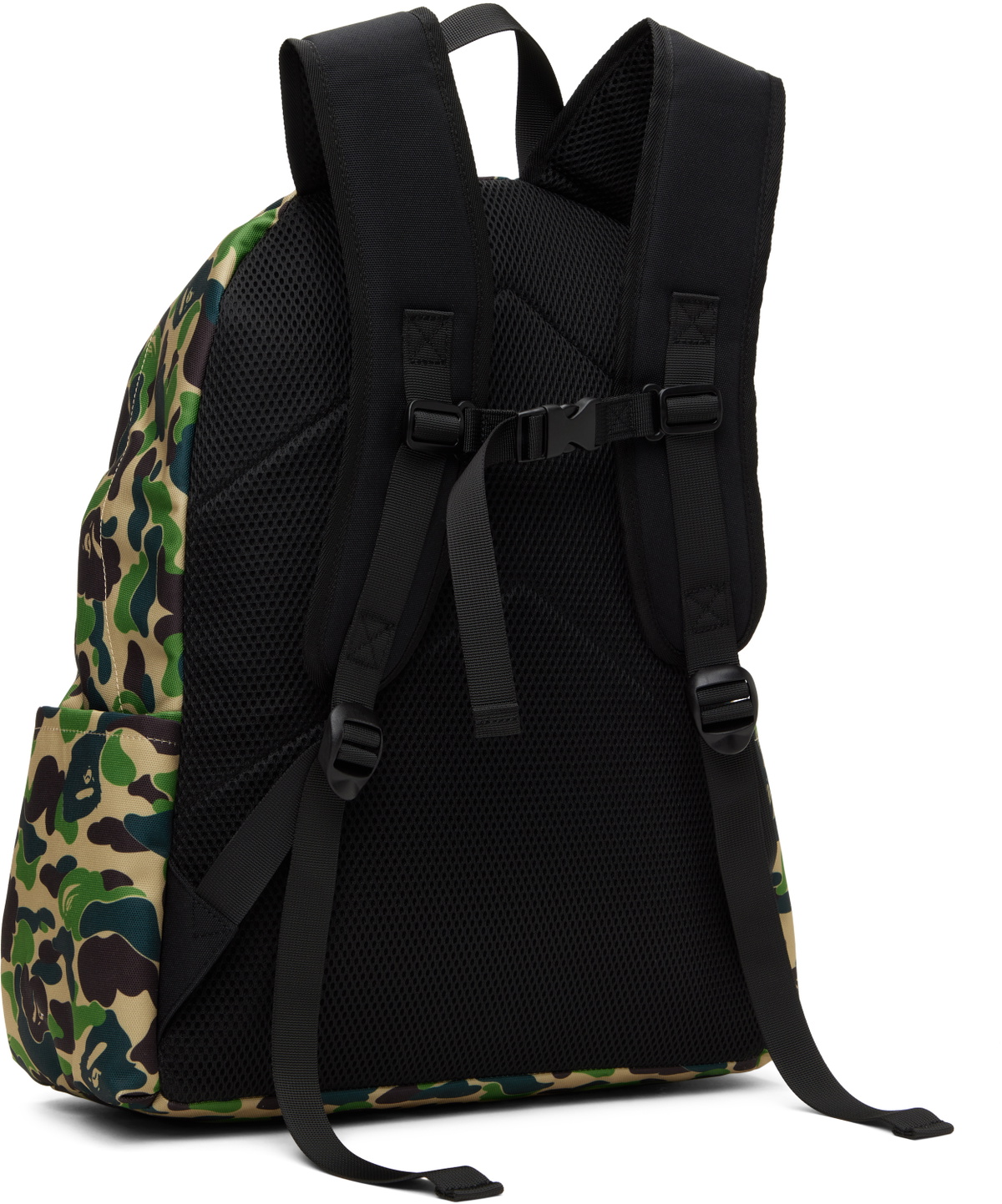 BAPE Green ABC Camo Daypack M Backpack