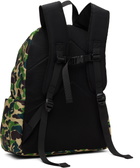BAPE Green ABC Camo Daypack M Backpack