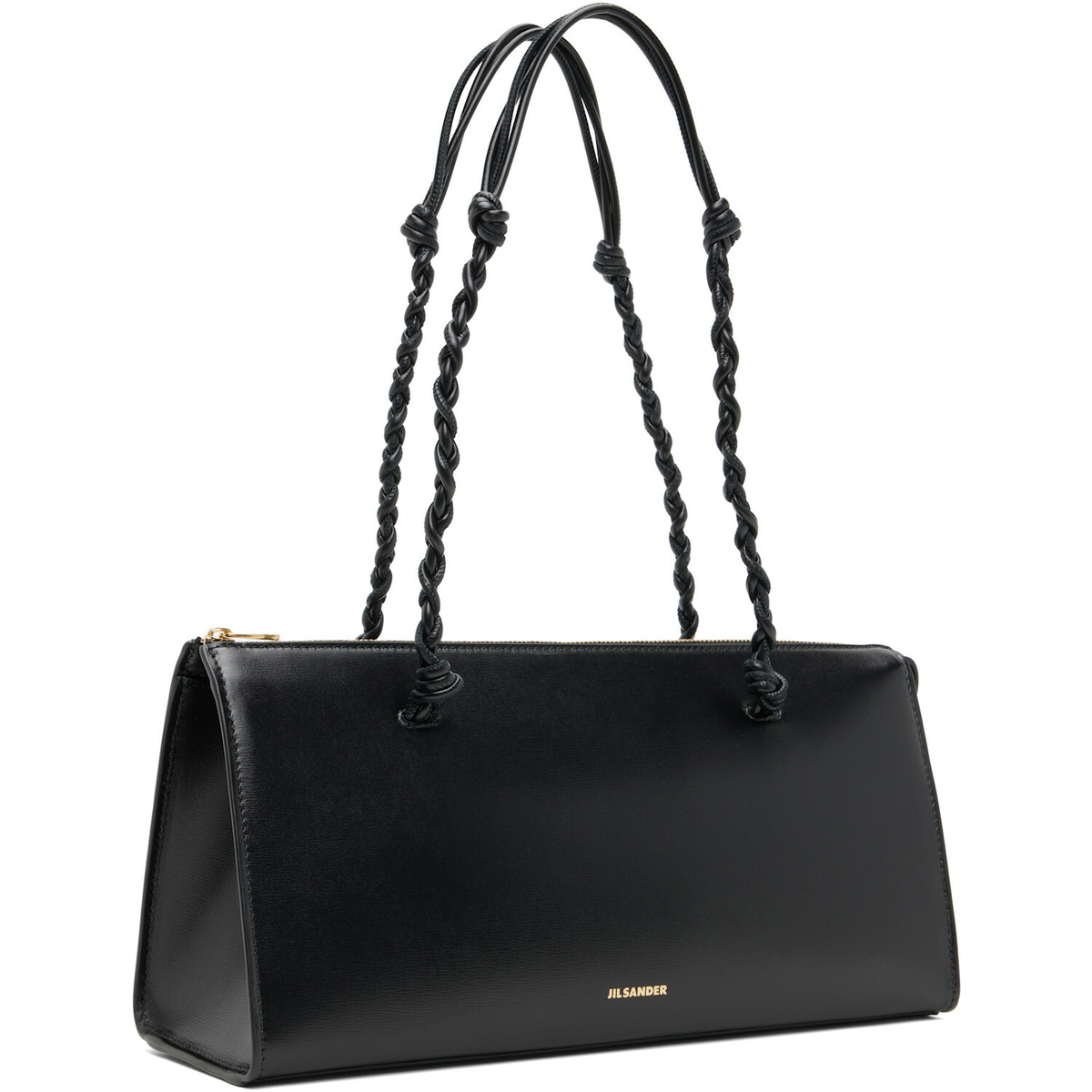 Jil Sander Black Tangle Tent Bag