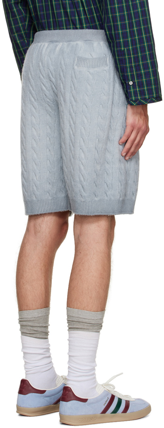 Meryll Rogge Blue Drawstring Shorts