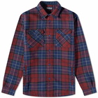 Barbour Men's Cannich Overshirt in Cordovan Tartan