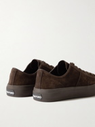 TOM FORD - Cambridge Suede Sneakers - Brown