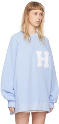 HALFBOY Blue Patch Sweatshirt