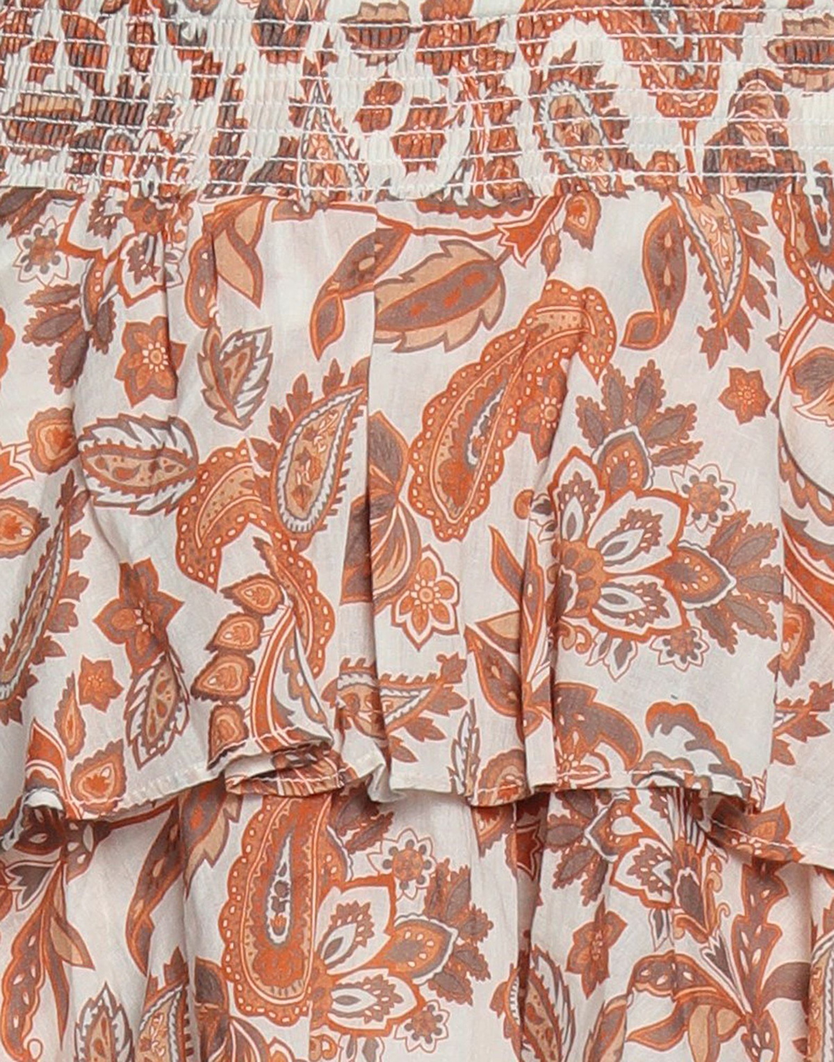 Maje Womens Midi skirt in Orange