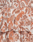 Maje Womens Midi skirt in Orange