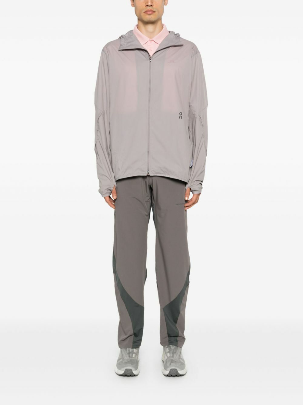 On Running X Post Archive Faction (PAF) Grey Running Jacket On
