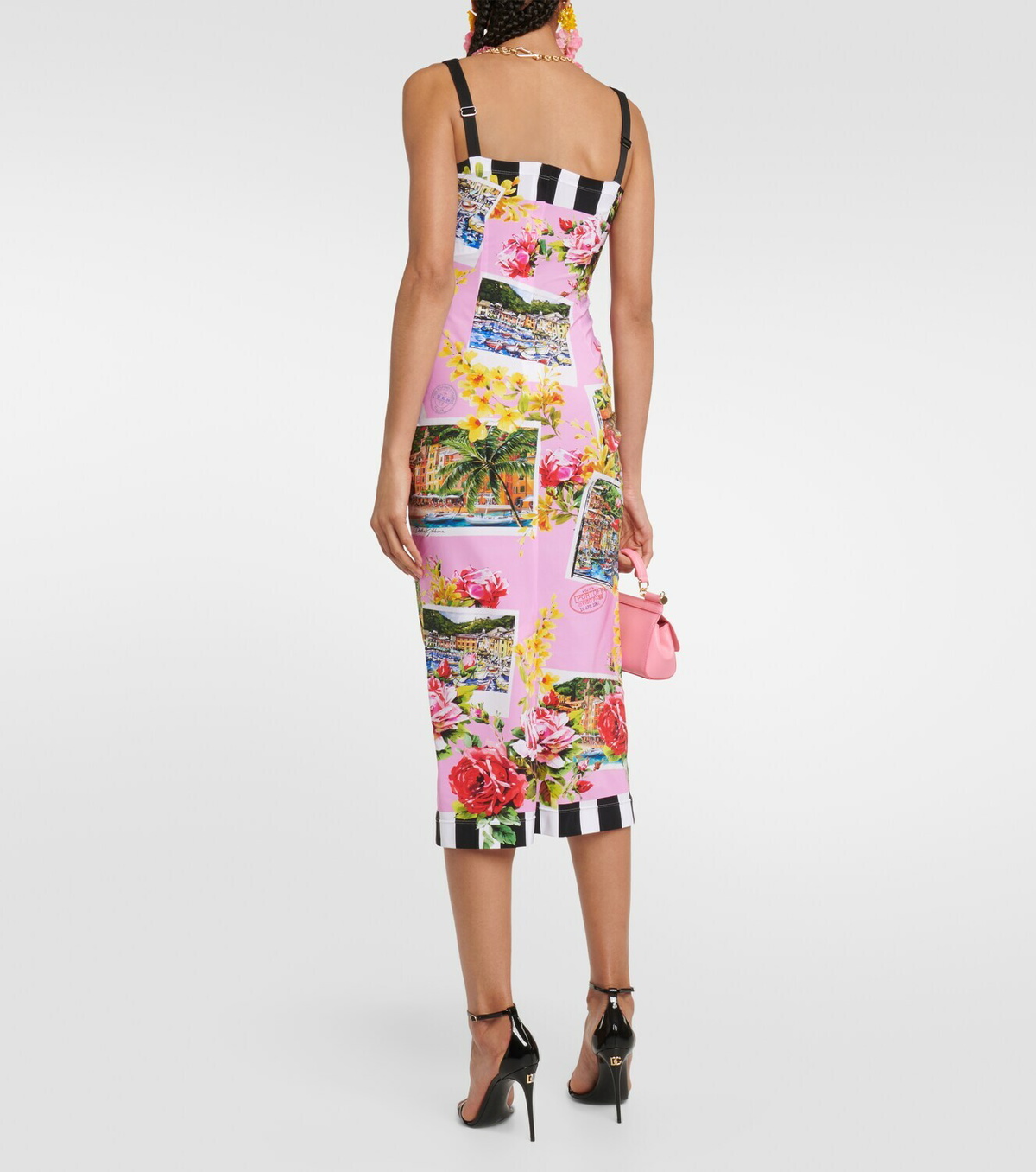 Dolce&Gabbana Portofino printed midi dress