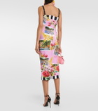 Dolce&Gabbana Portofino printed midi dress