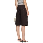 Citizens of Humanity Brown Anais Pull On Track Shorts