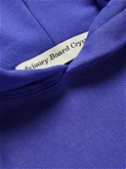 Abc. 123. - Logo-Appliquéd Cotton-Jersey Hoodie - Blue