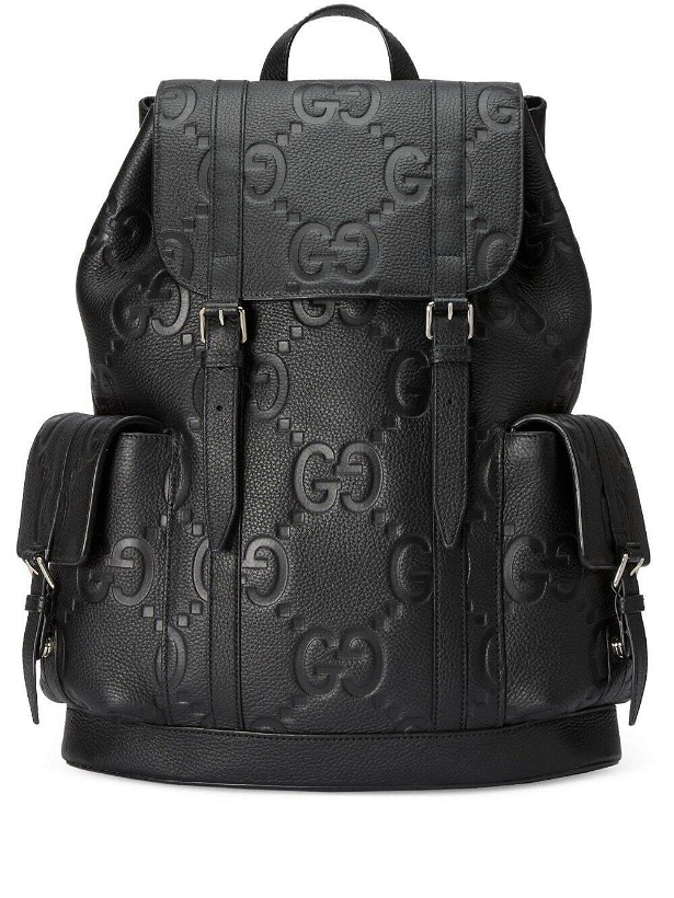 Photo: GUCCI - Jumbo Gg Leather Backpack