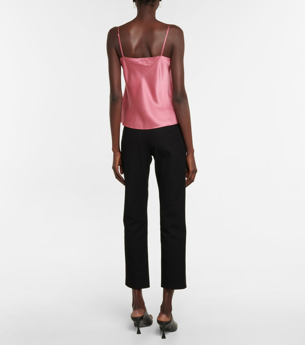 Women's Satin Cowl-Neck Camisole