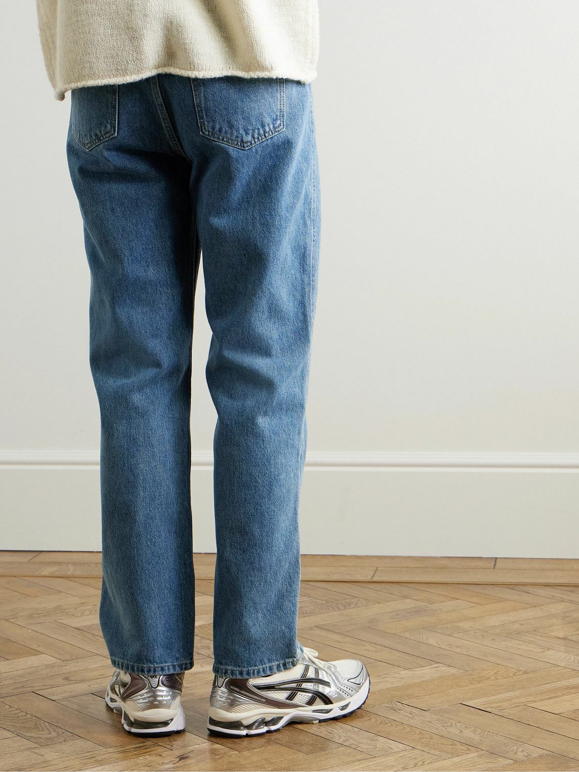 ◎AMOMENTO◎ STRAIGHT FIT DENIMMID BLUE AM24FWW03DNMIDBLUE AMOMENTO Straight Fit Jeans - Mid Blue | Garmentory
