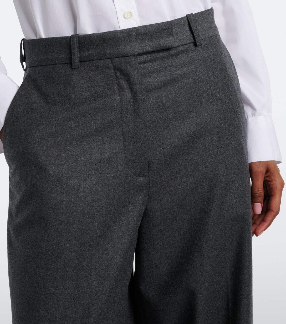 Róhe Virgin wool wide-leg pants