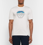 Patagonia - Logo-Print Capilene Jersey T-Shirt - Men - White
