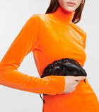 Victoria Beckham - Velvet turtleneck top