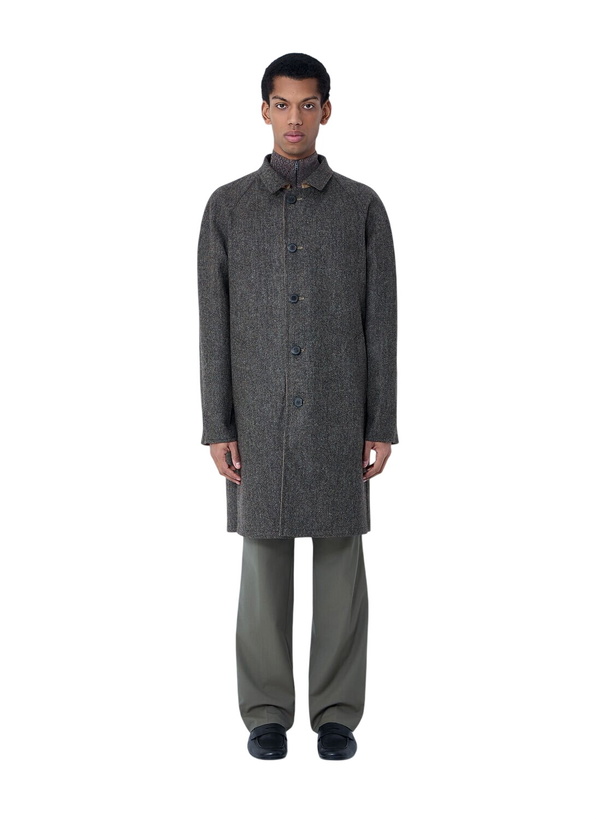 Photo: Prada Reversible Buttoned Coat