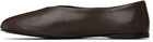 Proenza Schouler Brown Tee Ballerina Flats