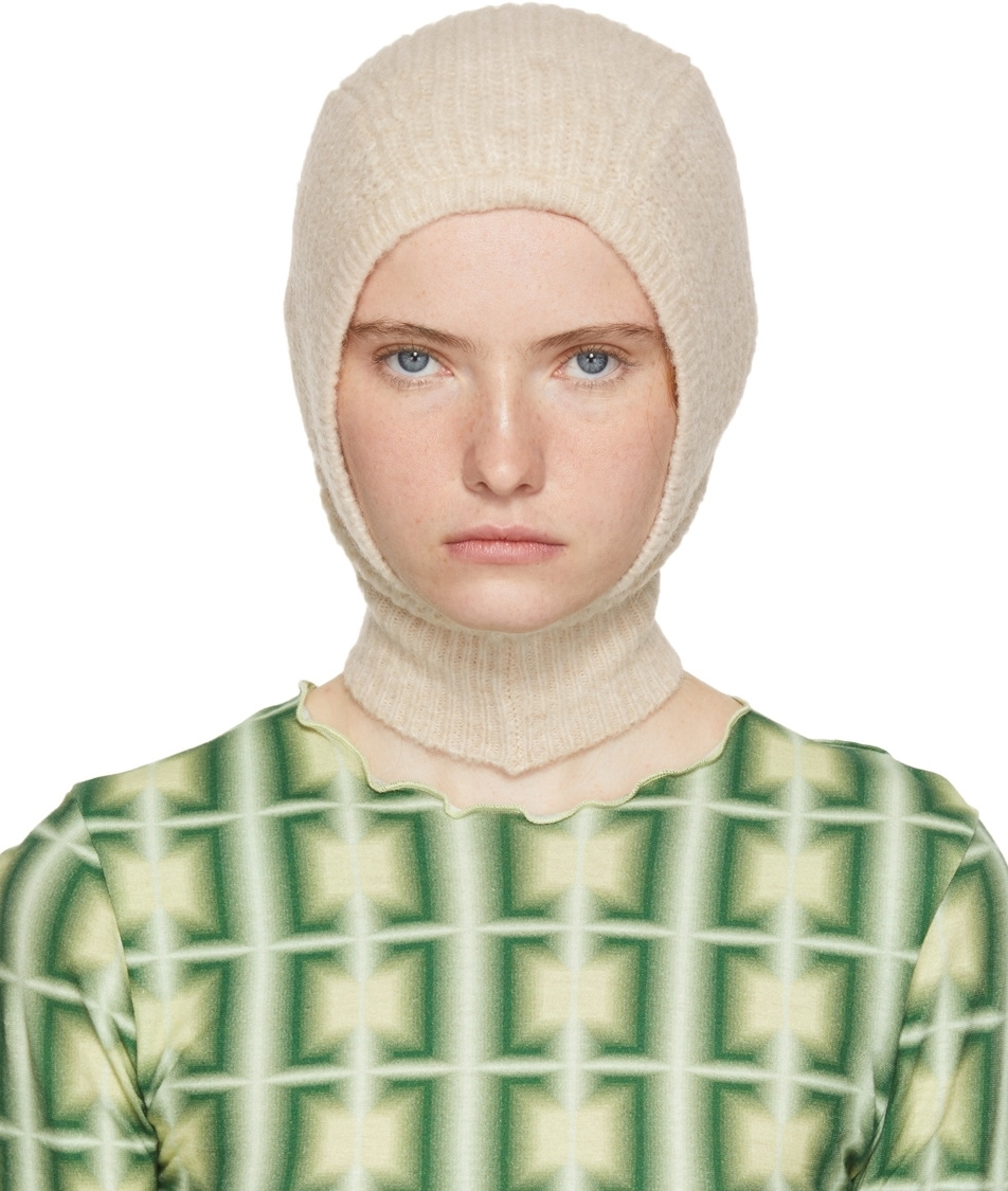 Paloma Wool Beige Angels II Balaclava