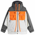 Napapijri Men's Modular Utility Jacket in Beige Dimity