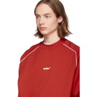ADER error Red Thunder Sweatshirt