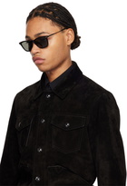 TOM FORD Black Polarized Arnaud Sunglasses