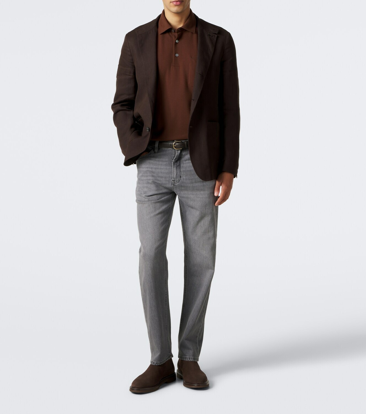 Zegna Cotton piqué polo shirt